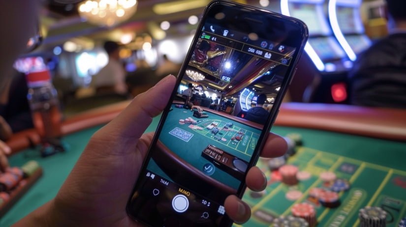 rapi123 aplikasi mobile Android iOS tampilan antarmuka slot dan kasino online Indonesia